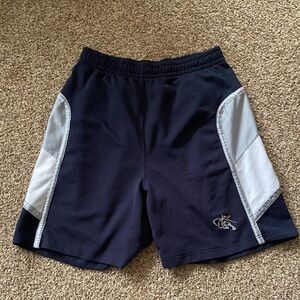 Vintage And1 Dark Blue Y2K Basketball Shorts